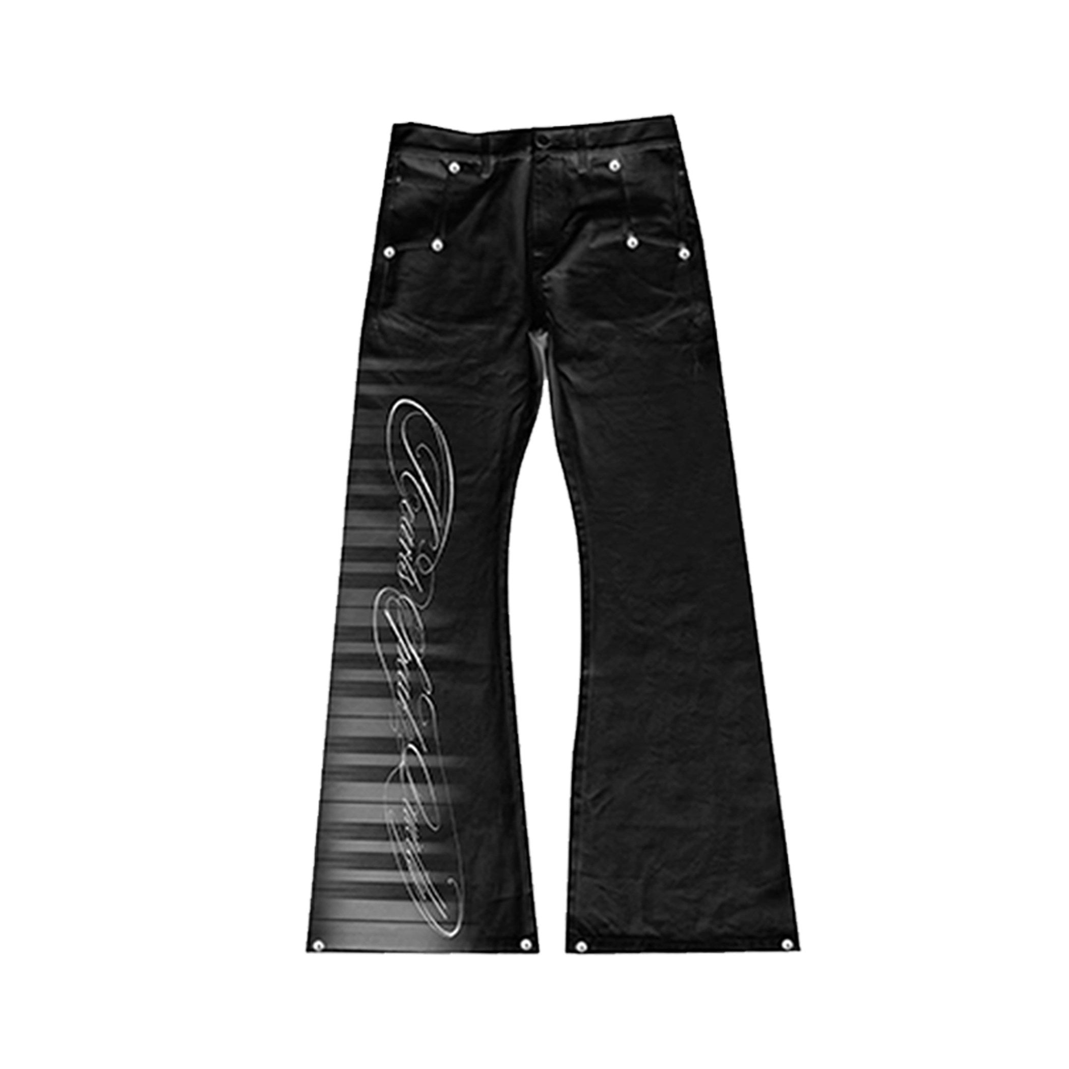 PAIKI_Metal_Accents_Rock_Letter_Print_Mid_Rise_Micro_Flare_Cotton_Flare_Jeans_MISSTT