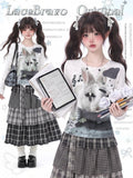 LaceBravo_Lace_Rabbit_Star_And_Note_Print_Slim_Fit_Women's_Long_Sleeve_T-shirts_1075083812040_MISSTT
