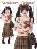 LaceBravo_Vintage_Bear_Print_Lettuce_Trim_Slim_Fit_Women's_Long_Sleeve_T-shirts_1075507462850_MISSTT