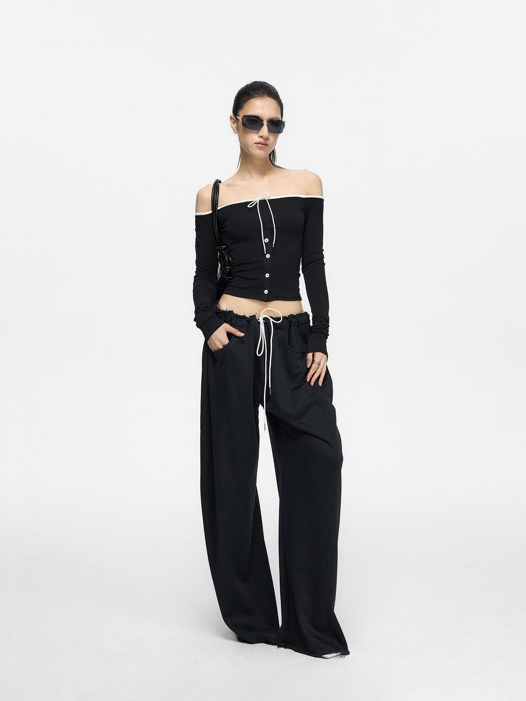 Fanptntox_Satin_Brushed_Raw_Hem_Wide_Leg_Women's_Viscose_Drawstring_Pants_950190015462_MISSTT