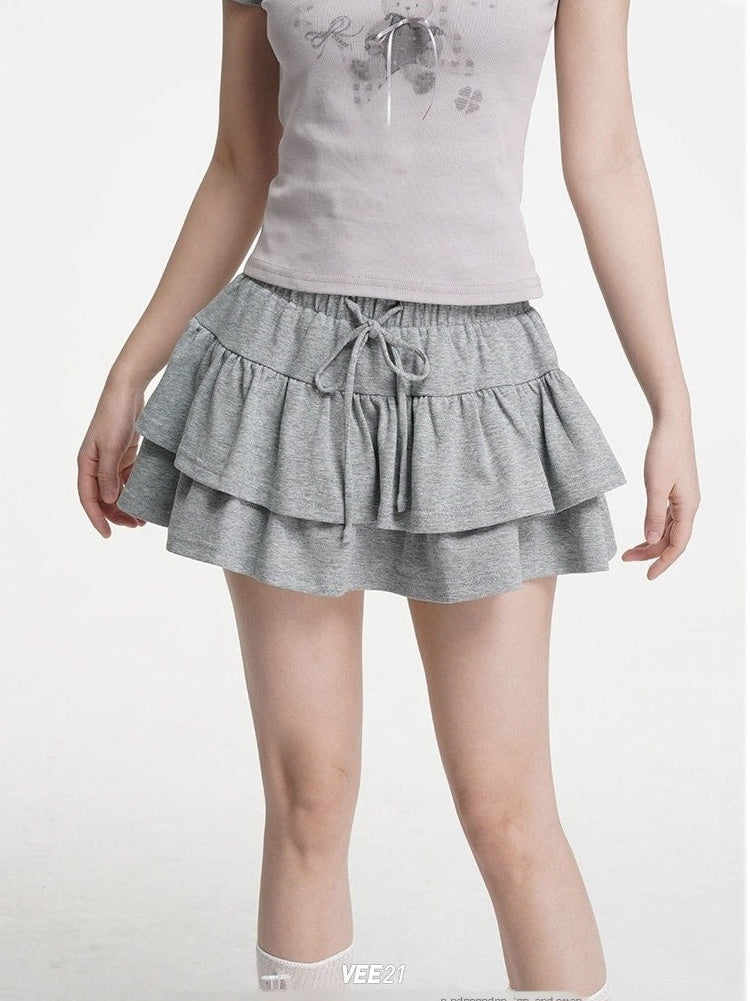 VEEMIX_Double_Layer_Pleated_Tiered_A_Line_Low_Waist_Women's_Cotton_Mini_Skirts_1026877287233_MISSTT