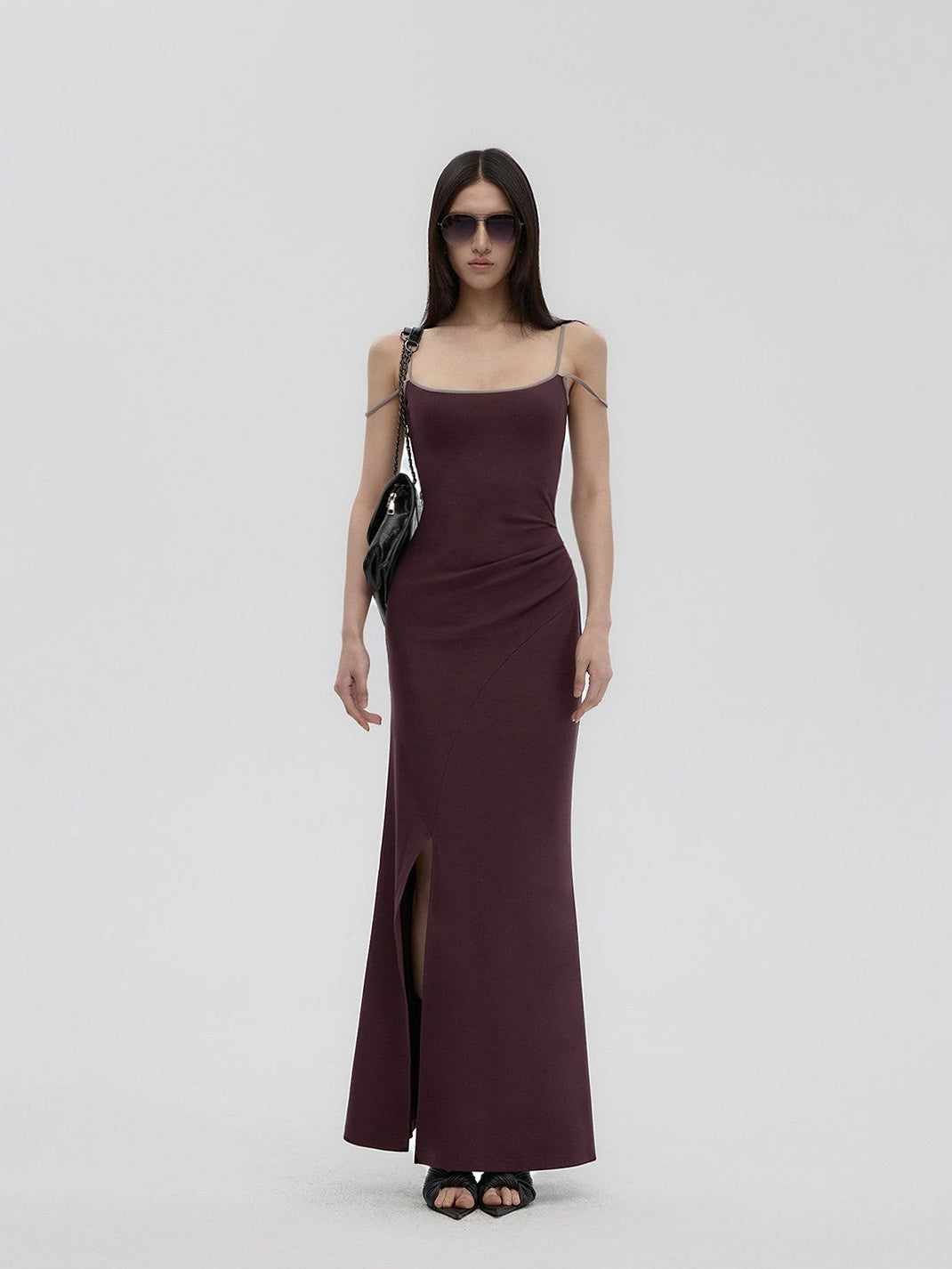 Fanptntox_Purple_Structured_U_Neck_Fishtail_Women's_Cotton_Bodycon_Maxi_Dresses_930741455586_MISSTT