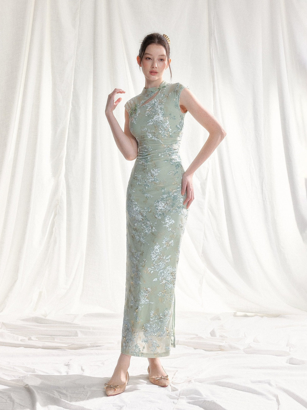Tut_tuto_Five_Color_Jacquard_Floral_Vintage_Women's_Stretch_Velvet_Cheongsam_Dresses_1044631466464_MISSTT