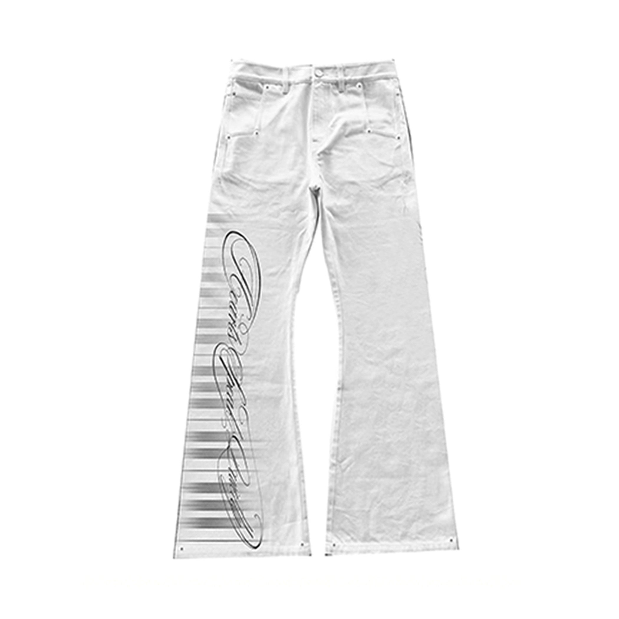 PAIKI_Metal_Accents_Rock_Letter_Print_Mid_Rise_Micro_Flare_Cotton_Flare_Jeans_MISSTT