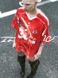 22_doodle_Angry_Face_Print_V-neck_Streetwear_Women's_Polyester_Oversized_T-shirts_935718564172_MISSTT