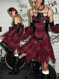22_doodle_Punk_Ballet_Studded_Plaid_Linen_Patchwork_High_Waist_Women's_Slip_Mini_Dresses_894241823446_MISSTT