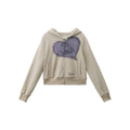 Achihara_Weekend_Lettering_Cropped_Hooded_Straight_Fit_Women'S_Cotton_Hoodies_MISSTT