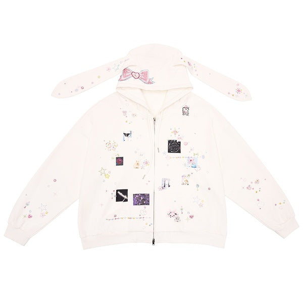 CFIERCE_Cute_Cartoon_Hooded_Zip_Street_Loose_Fit_Unisex_Teen_100_Percent_Cotton_Cardigan_MISSTT