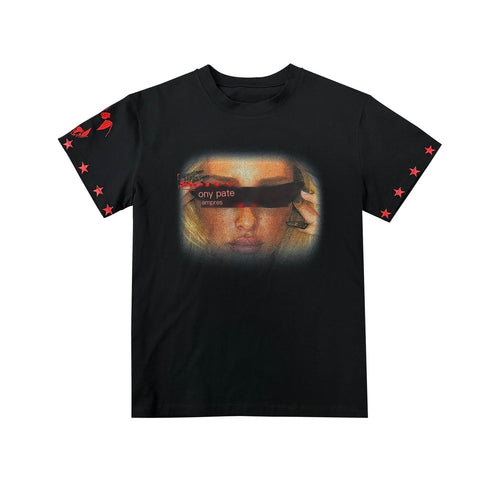 PAIKI_100%_Cotton_Star_Digital_Print_Unisex_Crewneck_Black_Short_Sleeve_T-Shirts_MISSTT