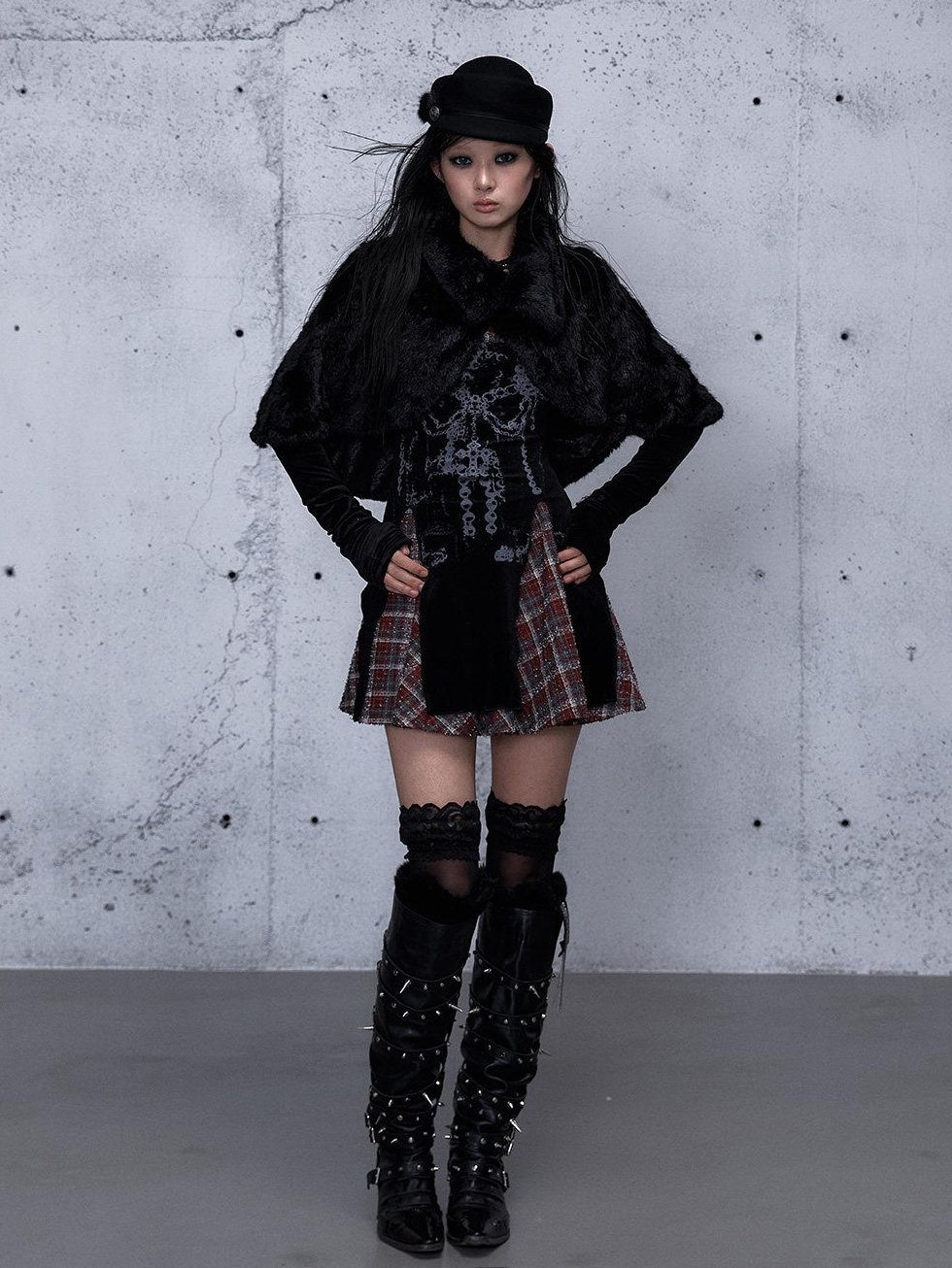 NO ROMANCE Vintage Puff Sleeve Square Neck Slim A Line Citywalk Party Casual Mini Dresses