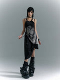 Frustration_Garden_Elegant_New_Chinese_Black_Polyester_Spaghetti_Strap_Street_Slip_Midi_Dresses_MISSTT