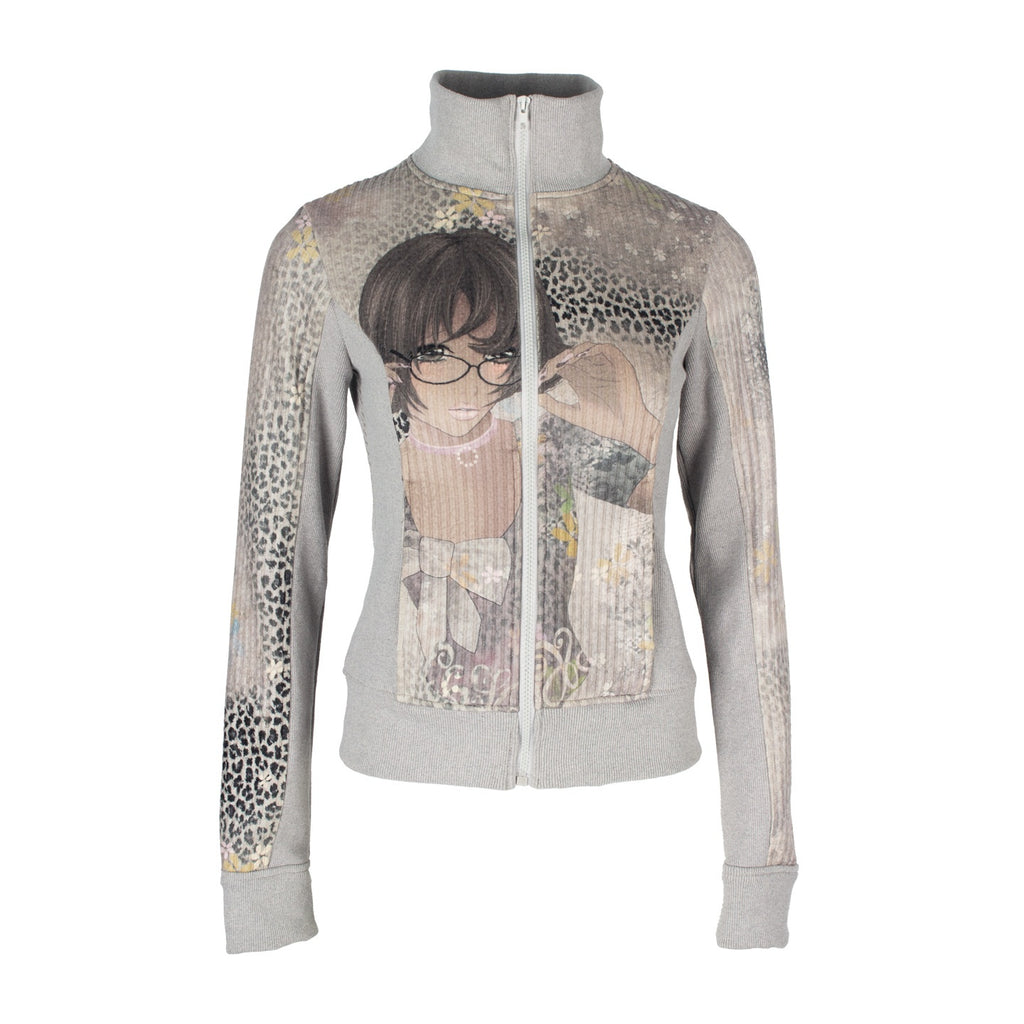 4RE1GN_Cartoon_Character_Print_Color_Block_Women's_Cotton_Polyester_Zip-up_Hoodies_1094089536768_MISSTT