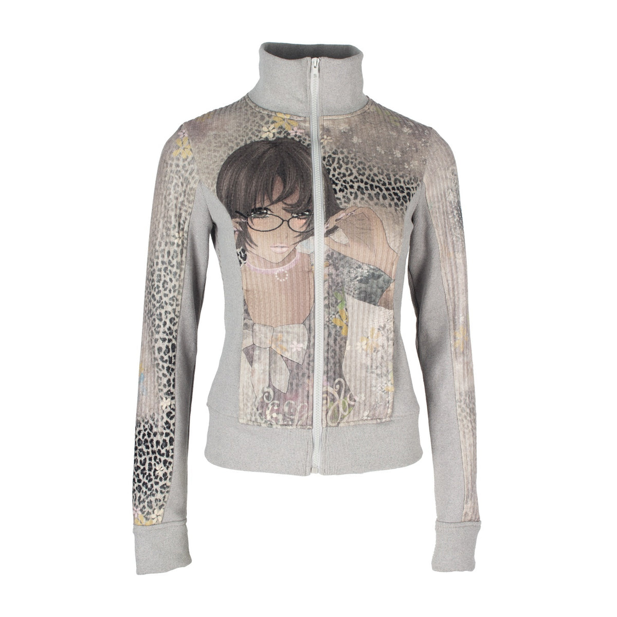 4RE1GN_Cartoon_Character_Print_Color_Block_Women's_Cotton_Polyester_Zip-up_Hoodies_1094089536768_MISSTT