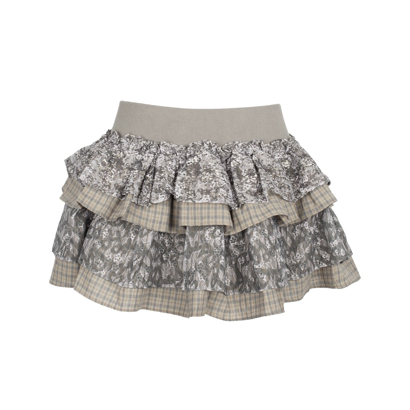 4RE1GN_Graffiti_Camouflage_Plaid_Lace_Patchwork_Women's_Cotton_Polyester_Tiered_Skirts_922939511994_MISSTT