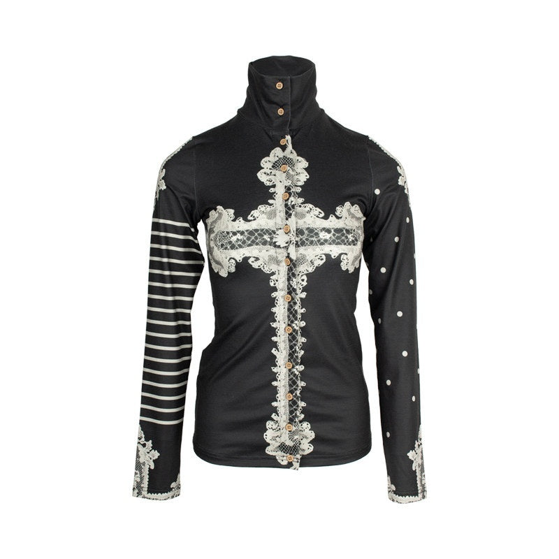 4RE1GN_High_Neck_Asymmetrical_Cross_Print_Lace_Women's_Long_Sleeve_T-shirts_860815394888_MISSTT