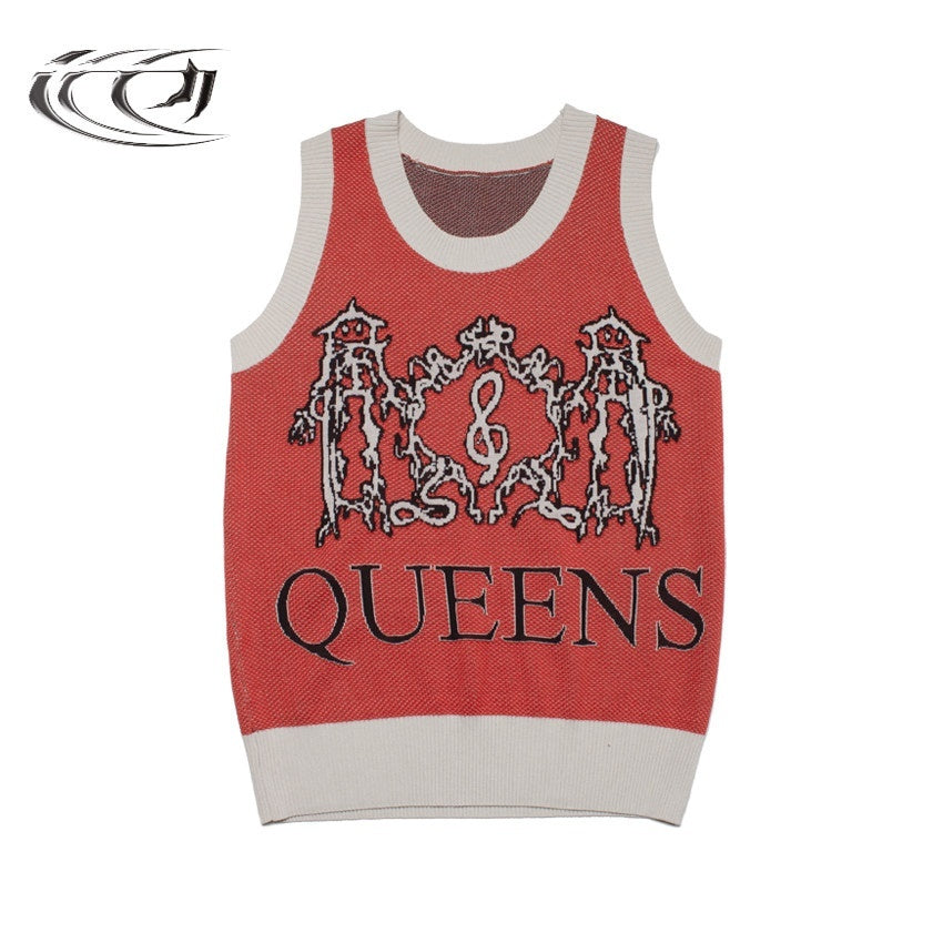 4RE1GN_Jacquard_Lightning_Dragon_Queens_Badge_Colorblock_Knit_Women's_Viscose_Tank_Tops_709005487553_MISSTT