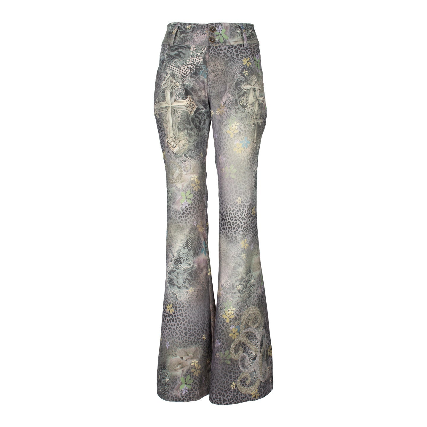 4RE1GN_Purple_Leopard_Pattern_Cross_Print_Women's_Cotton_Flare_Pants_1042033587380_MISSTT