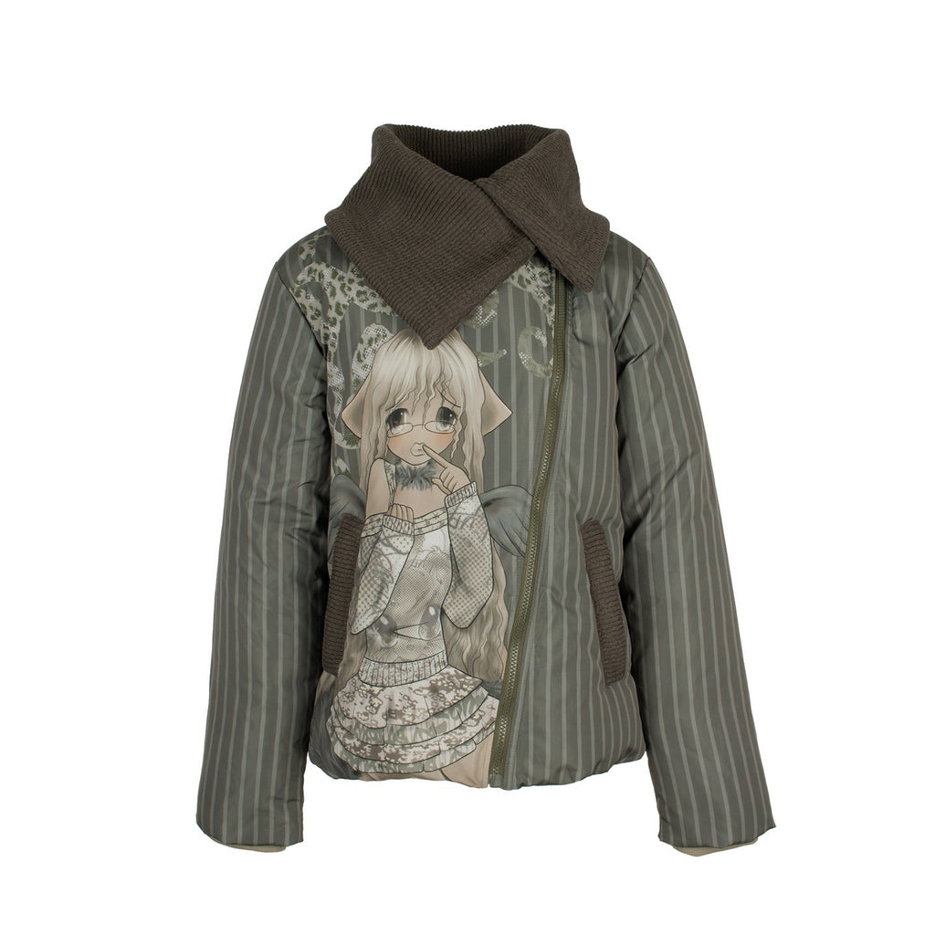 4RE1GN_Striped_Handpainted_Cartoon_Graffiti_Women's_Knit_Collar_Down_Jackets_1001078985696_MISSTT