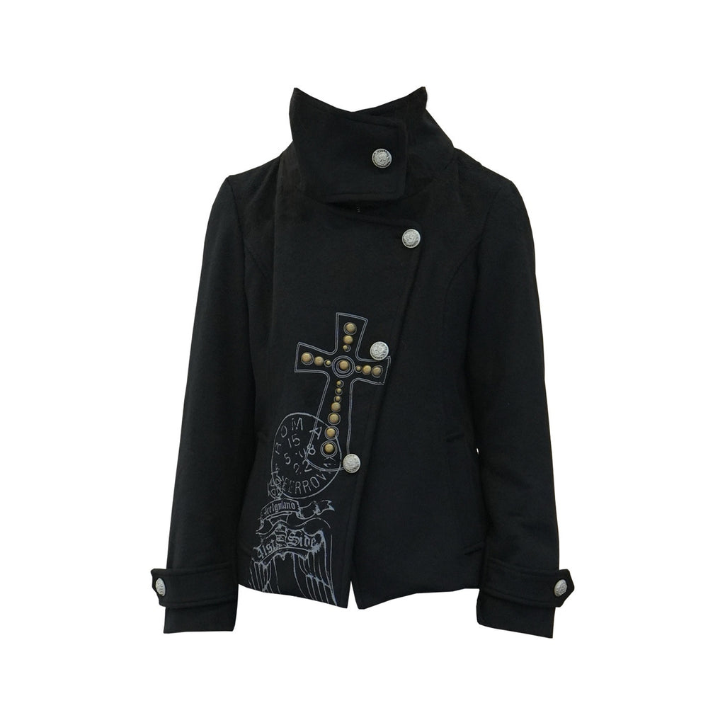 4RE1GN_Vintage_Cross_Print_Studded_Faux_Two_Piece_Women's_Wool_Blend_Wool_Coats_988816946679_MISSTT
