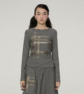 Achihara_Black_White_Striped_Slim_Cropped_Round_Neck_Women'S_Long_Sleeve_T-Shirts_MISSTT