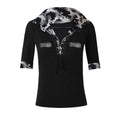 PAIKI_Sequin_Tie_Slim_Fit_Leopard_Print_Unisex_Sorona_Cotton_Zip_Long_Sleeve_T-Shirts_MISSTT