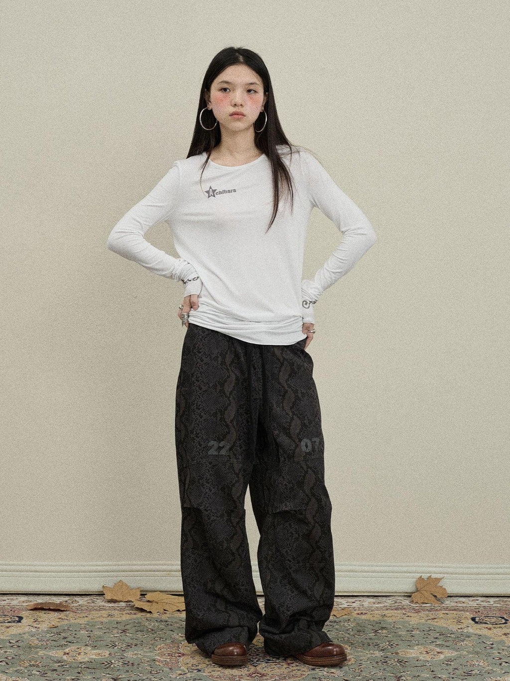 Achihara Jelly 2 0 Four Color Commuter Women'S Modal Long Sleeve T-Shirts