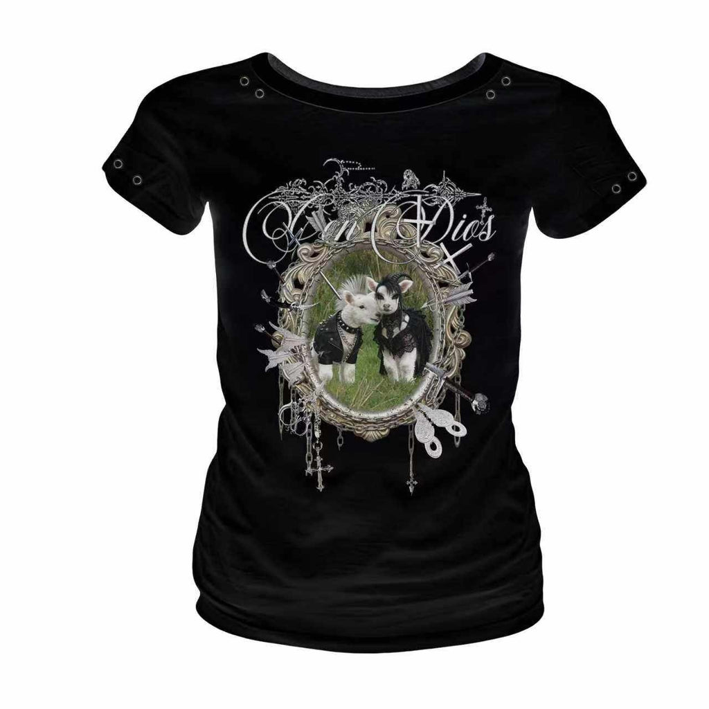 PAIKI_Sorona_Cotton_Slim_Fit_Punk_Animal_Print_Unisex_Long_Sleeve_T-Shirts_MISSTT