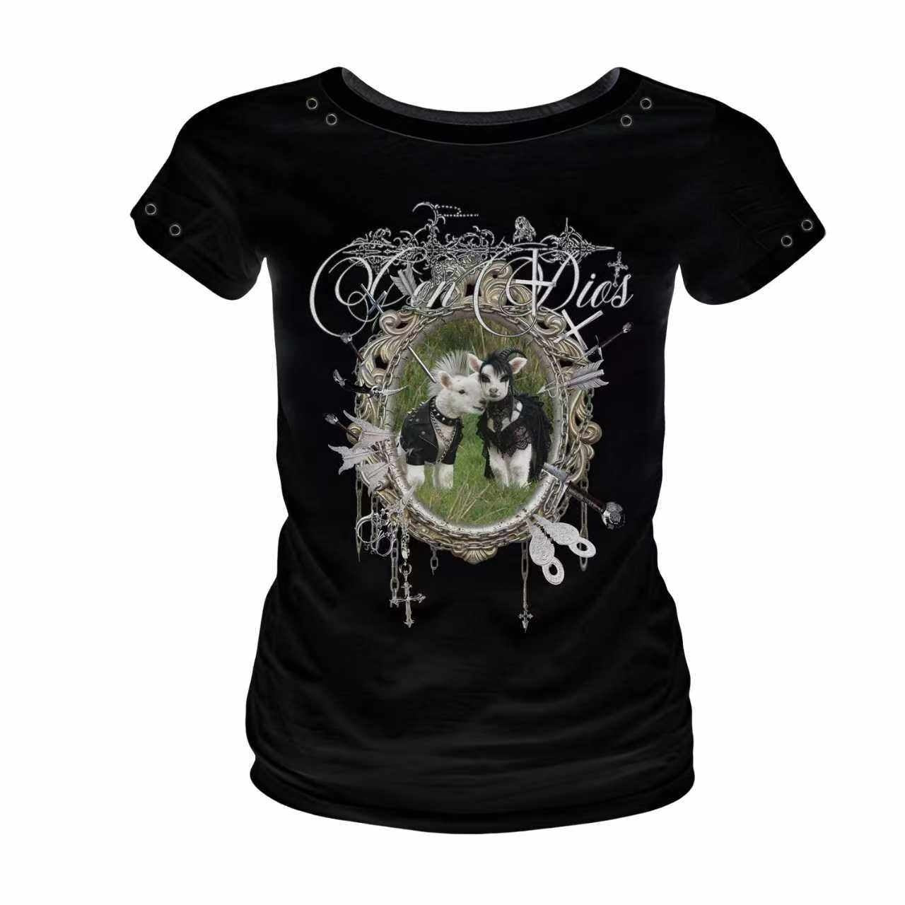 PAIKI_Sorona_Cotton_Slim_Fit_Punk_Animal_Print_Unisex_Long_Sleeve_T-Shirts_MISSTT
