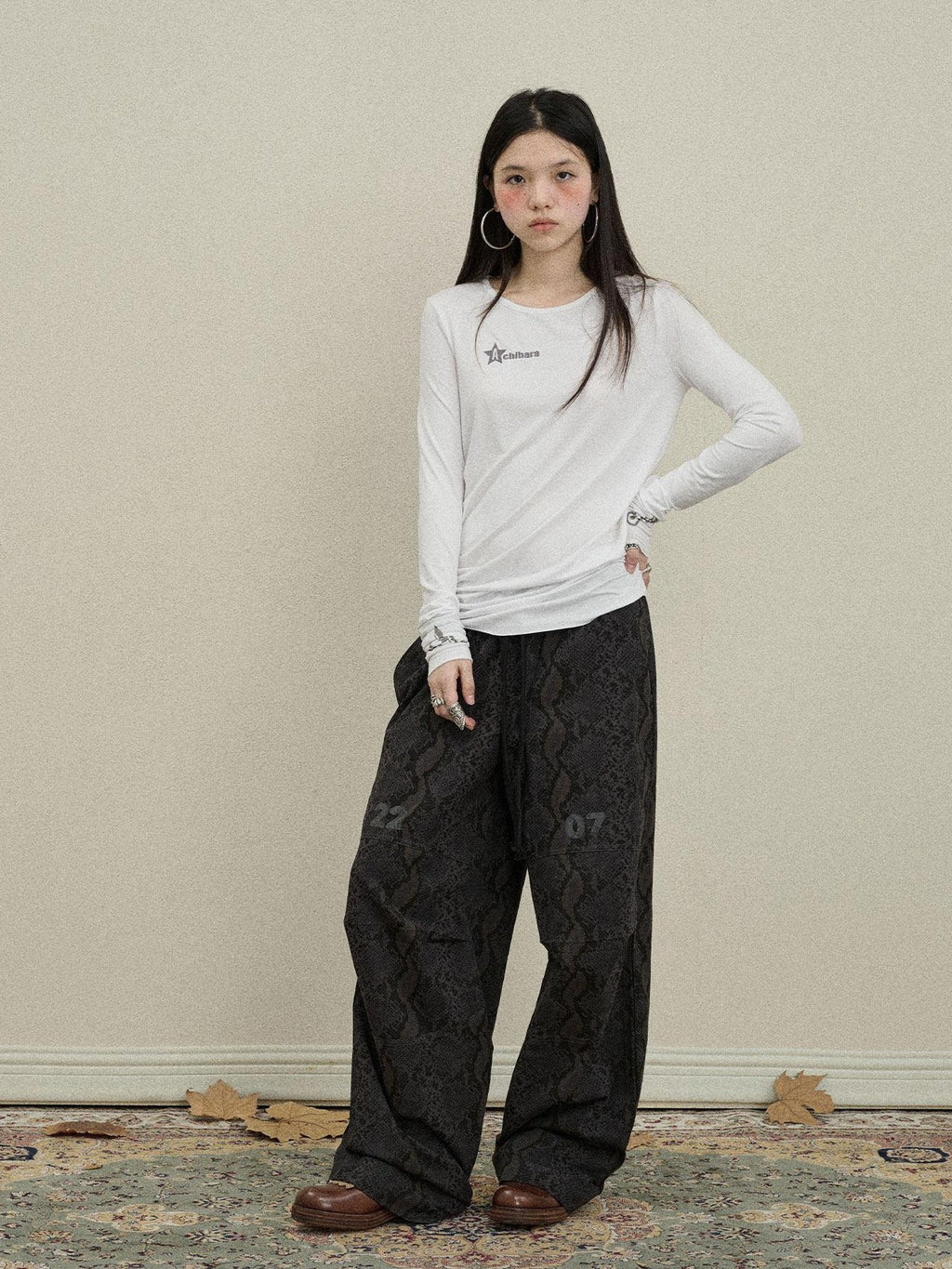 Achihara Jelly 2 0 Four Color Commuter Women'S Modal Long Sleeve T-Shirts
