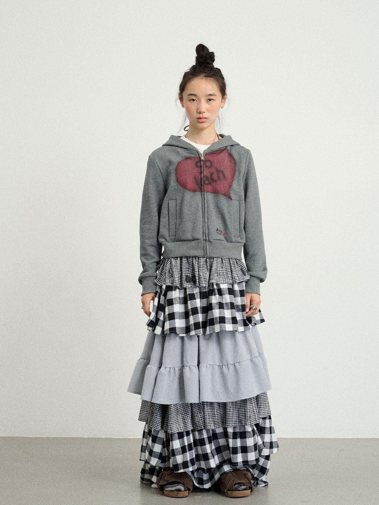 Achihara Weekend Lettering Cropped Hooded Straight Fit Women'S Cotton Hoodies