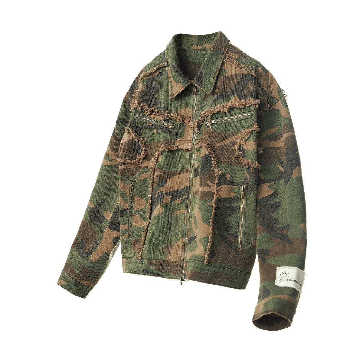 EMOBROTHER_Camo_Cotton_Patchwork_Boxy_Shirt_Collar_Unisex_Zipper_Casual_Jackets_MISSTT