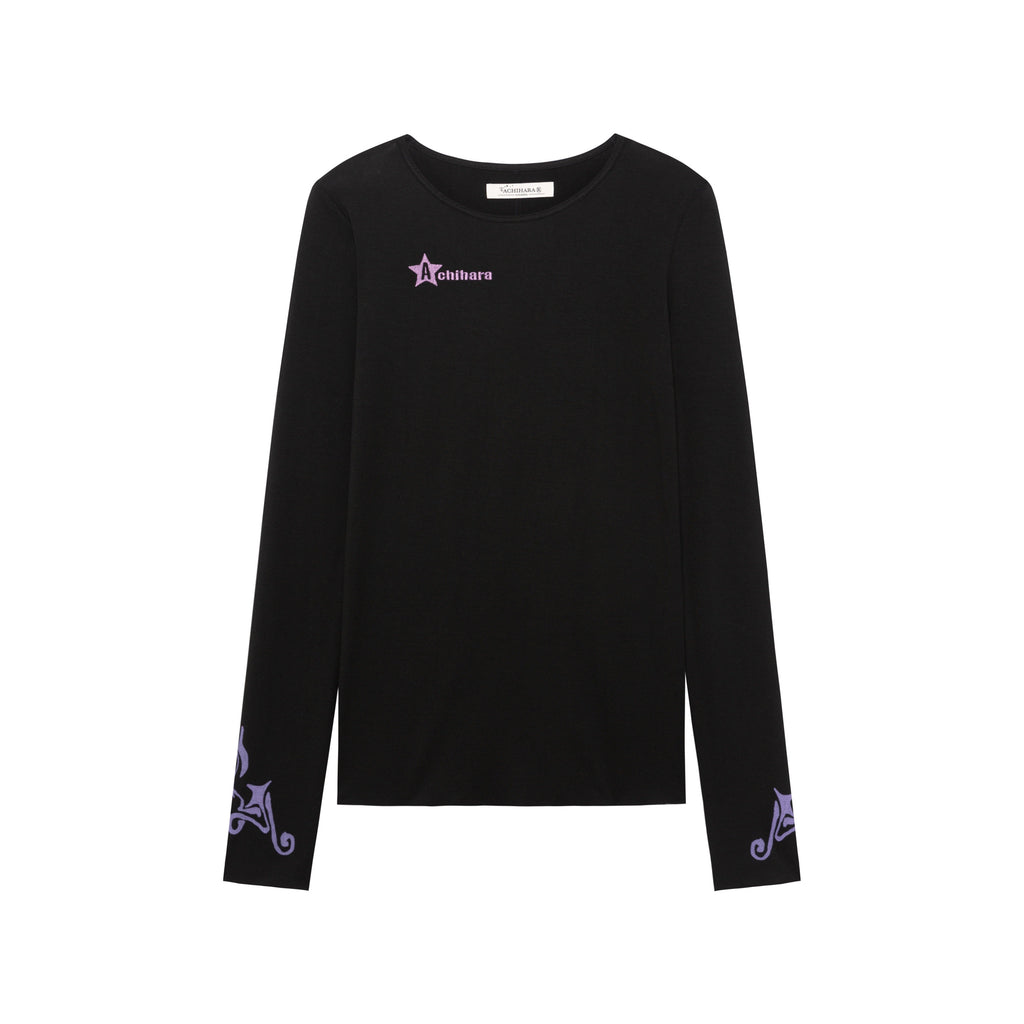 Achihara_Jelly_2_0_Four_Color_Commuter_Women'S_Modal_Long_Sleeve_T-Shirts_MISSTT