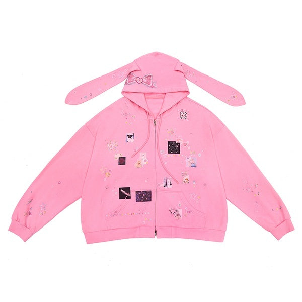 CFIERCE_Cute_Cartoon_Hooded_Zip_Street_Loose_Fit_Unisex_Teen_100_Percent_Cotton_Cardigan_MISSTT