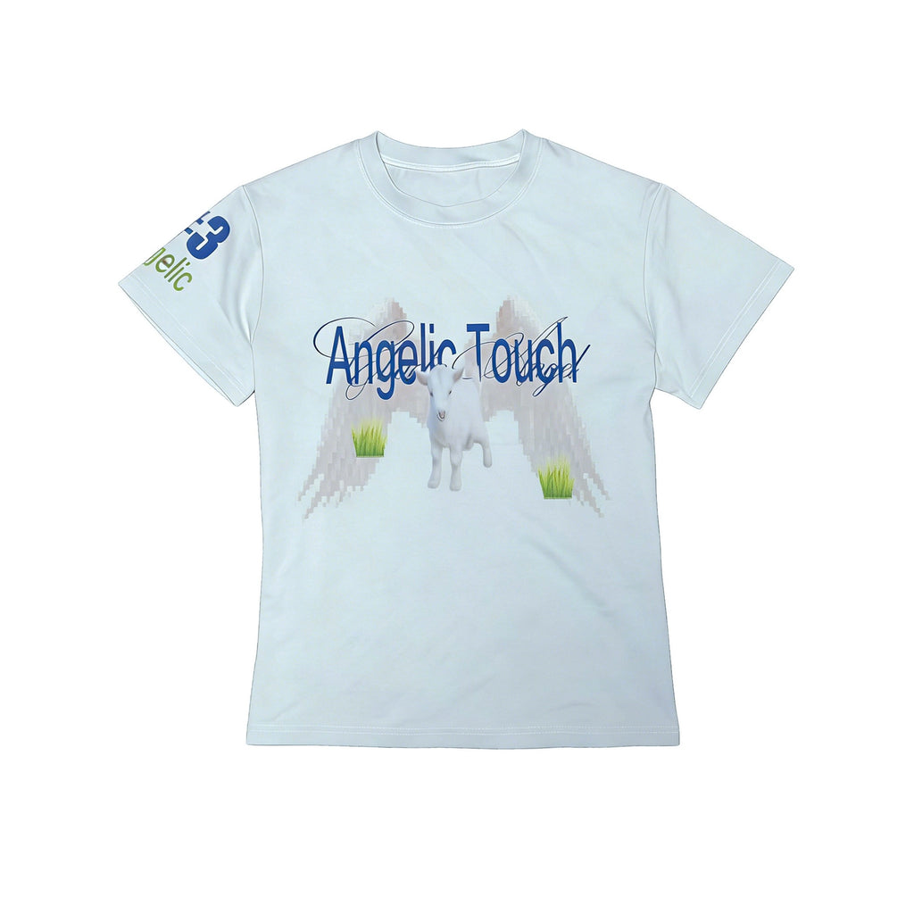 PAIKI_Pure_Cotton_Digital_Print_Crew_Neck_Unisex_Lamb_Graphic_Short_Sleeve_T-Shirts_MISSTT
