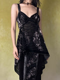 ANTIMOON_Black_Velvet_Silver_Foil_Cutout_Backless_Women's_Polyester_Slip_Maxi_Dresses_936173312066_MISSTT