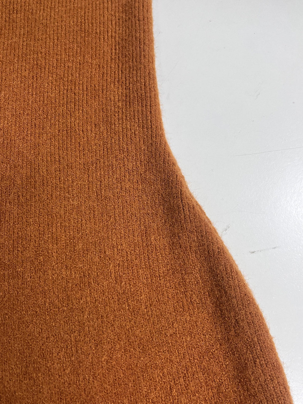ANTIMOON Caramel Knit Bustier Cardigan High Waist Women's Polyester Matching Skirt Sets