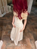 ANTIMOON_Clivia_Print_Renaissance_Draped_Tube_Top_Women's_Polyester_Strapless_Maxi_Dresses_1048304301550_MISSTT