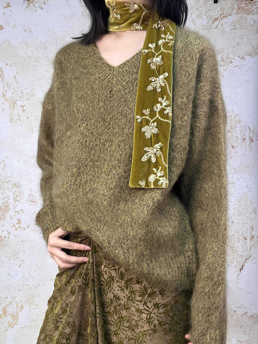 ANTIMOON_Cloud_Soft_Brushed_Fleck_Oversized_Women's_All_Wool_Pullover_Sweaters_987838021797_MISSTT
