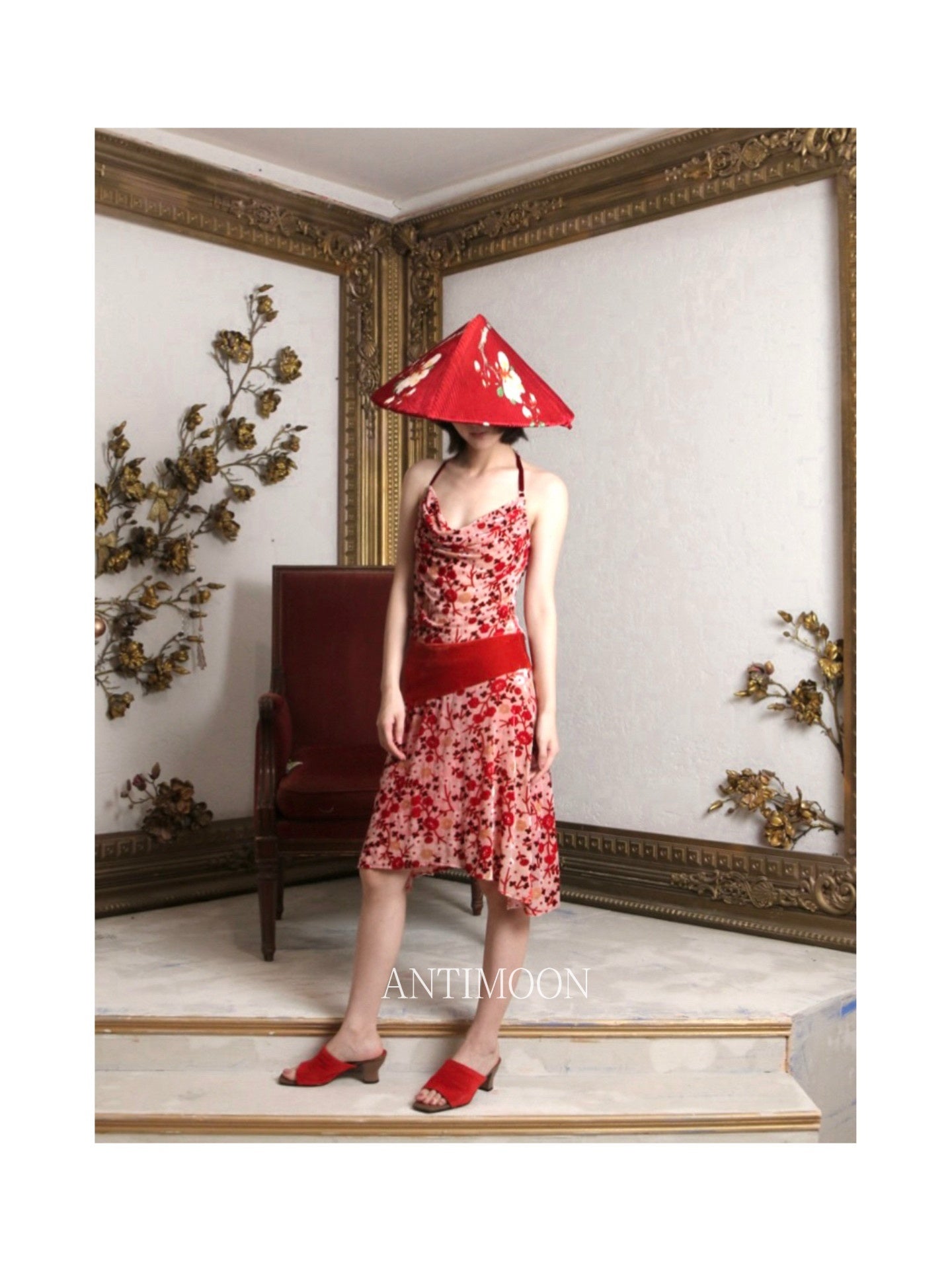ANTIMOON_Crimson_Burnout_Floral_Retro_Chinese_Women's_Halter_Midi_Dresses_1053320417212_MISSTT