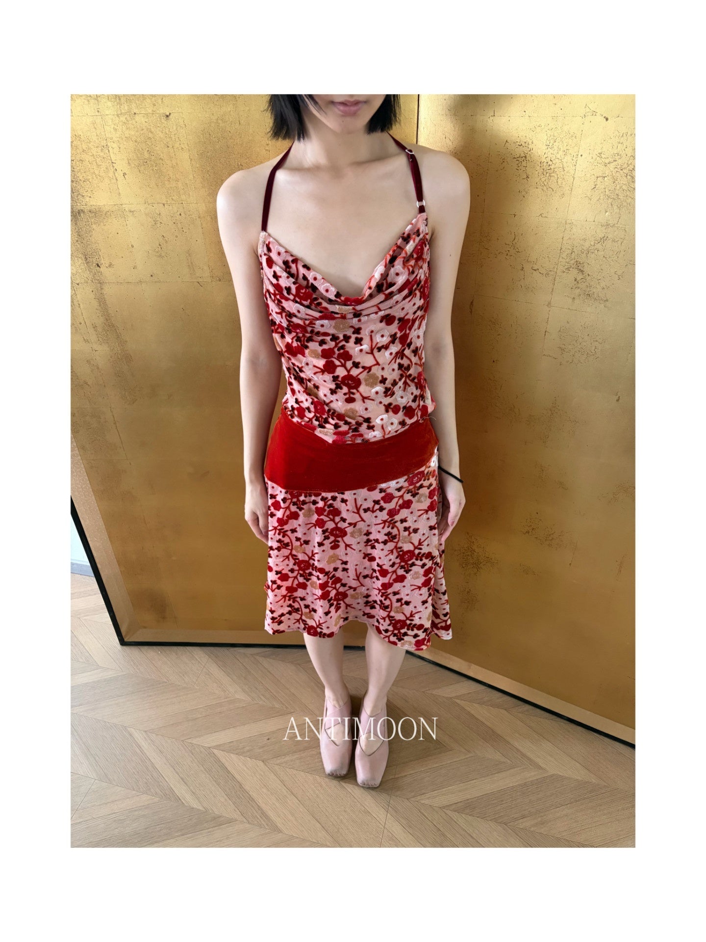 ANTIMOON_Crimson_Burnout_Floral_Retro_Chinese_Women's_Halter_Midi_Dresses_1053320417212_MISSTT