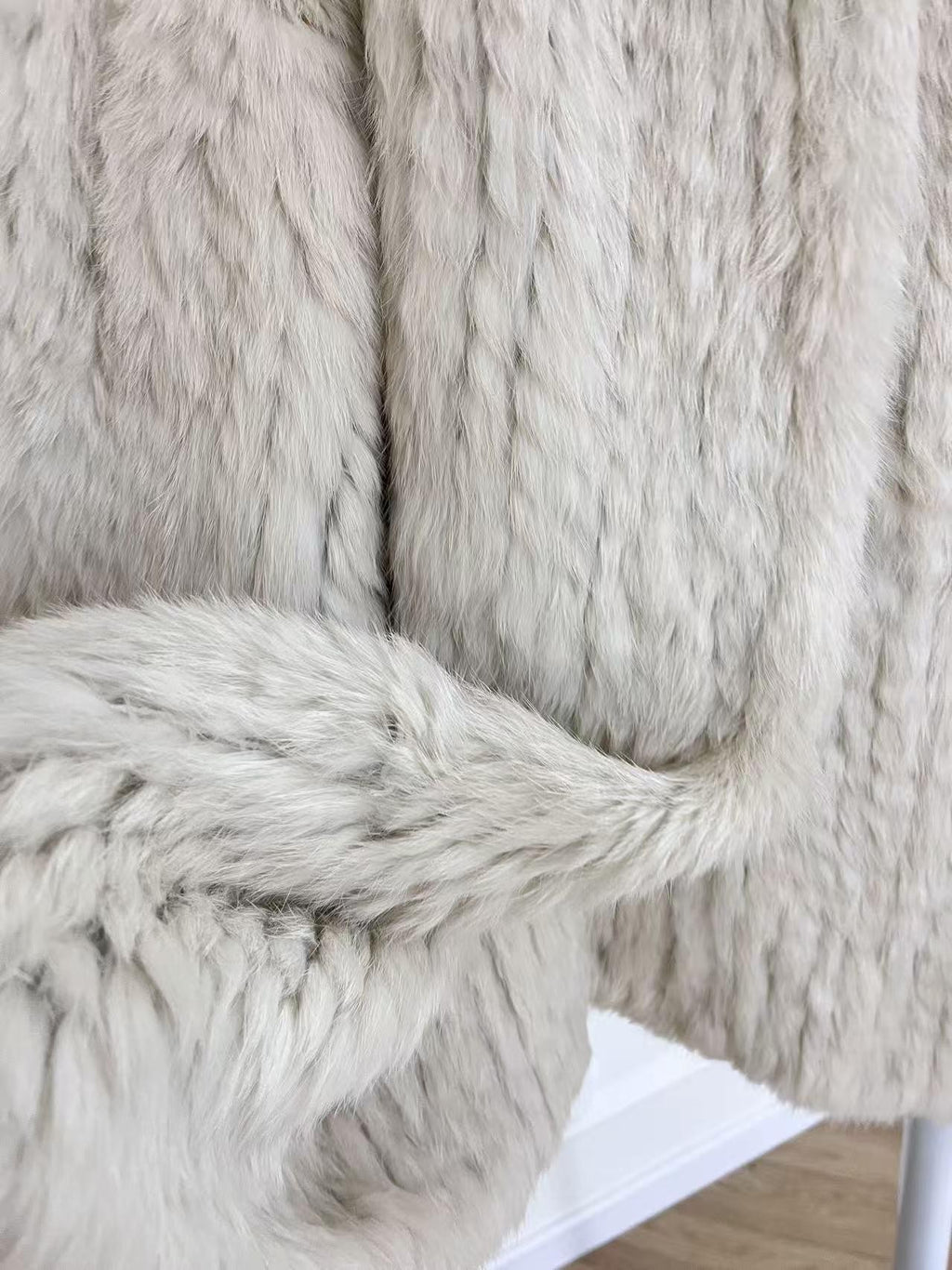 ANTIMOON Cropped Soft Lightweight Woven Medieval Women's Faux Fur Coats