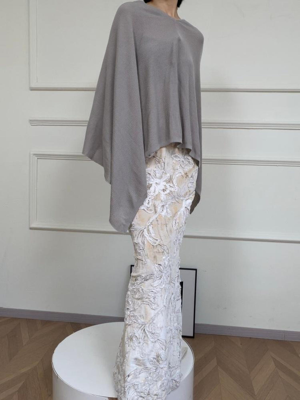 ANTIMOON Irregular Knit Lightweight Lyocell Women's Scarves & Shawls