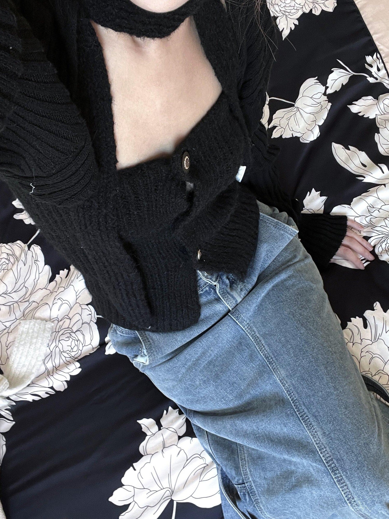 ANTIMOON Playful Knit Halter With Scarf Two Piece Women's Polyester Tube Tops