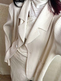 ANTIMOON_Pleated_Texture_Wrinkle_Free_Casual_Women's_Beige_Black_Orange_Blazers_839718180483_MISSTT