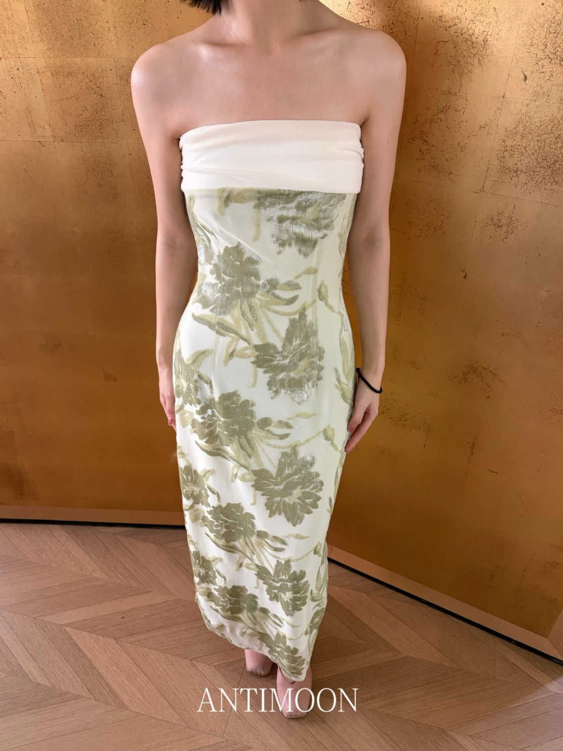 ANTIMOON_Tube_Top_Print_Vintage_Slim_Fit_Women's_Polyester_Cheongsam_Dresses_1053811009994_MISSTT