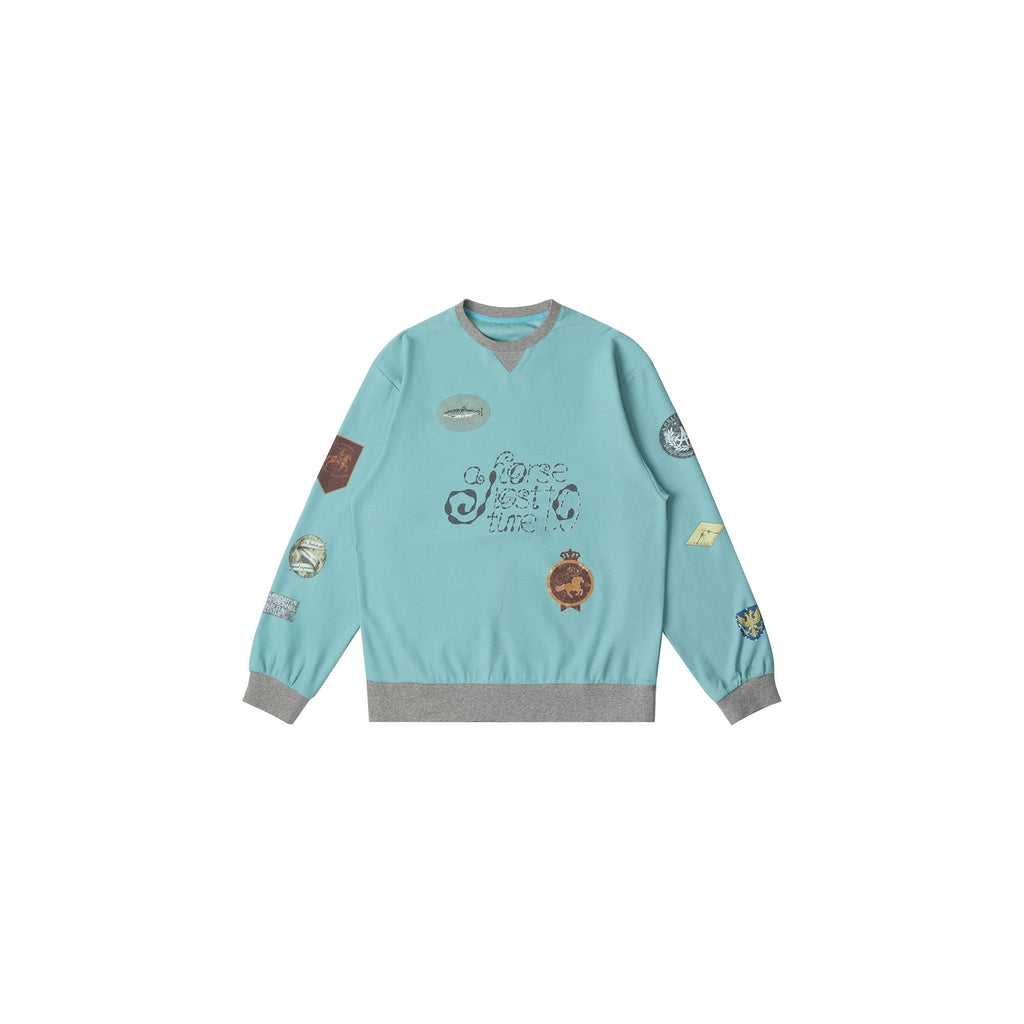 APRIORITY_Badge_Patchwork_White_Ink_Print_Textured_Art_Women's_Cotton_Blend_Sweatshirts_1008494097911_MISSTT