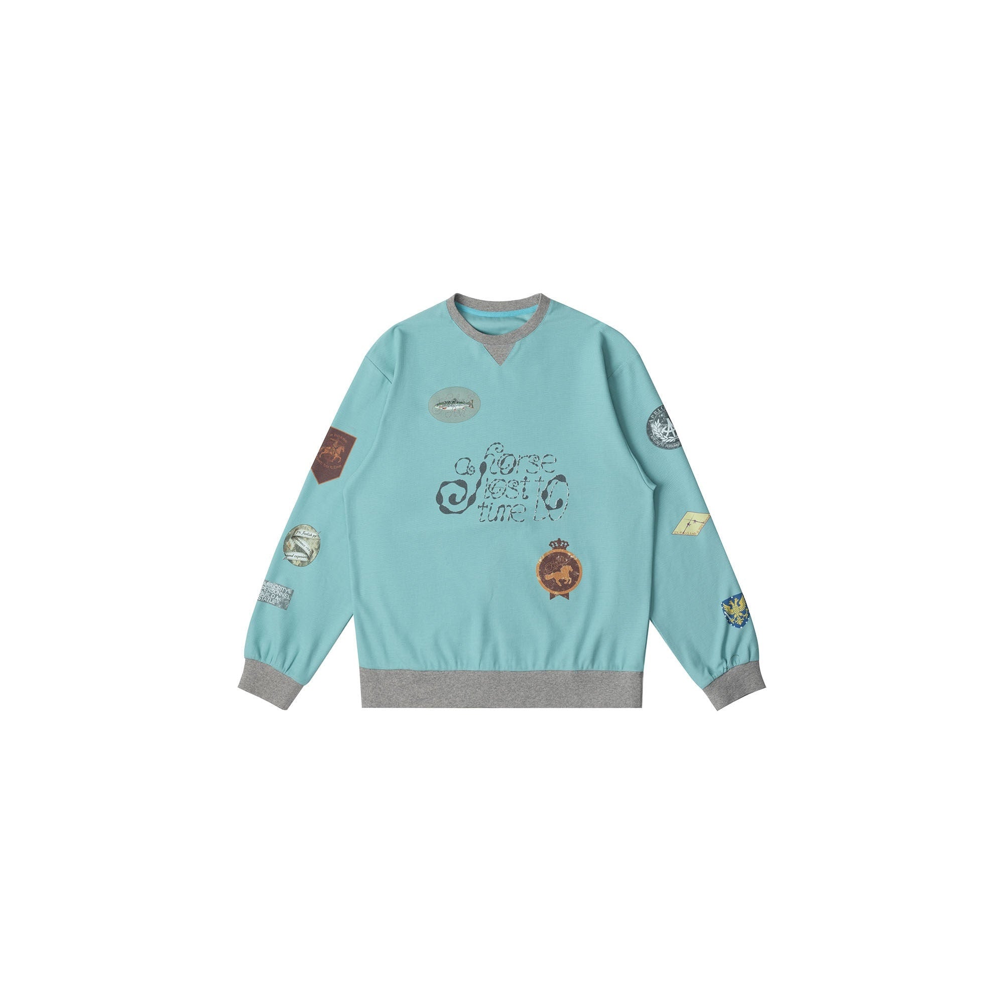 APRIORITY_Badge_Patchwork_White_Ink_Print_Textured_Art_Women's_Cotton_Blend_Sweatshirts_1008494097911_MISSTT