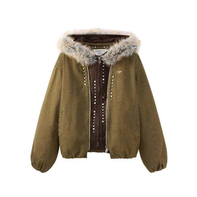 APRIORITY_Beaded_Floral_Distressed_Hooded_Faux_Two_Piece_Women's_Cotton_Denim_Jackets_974728250981_MISSTT