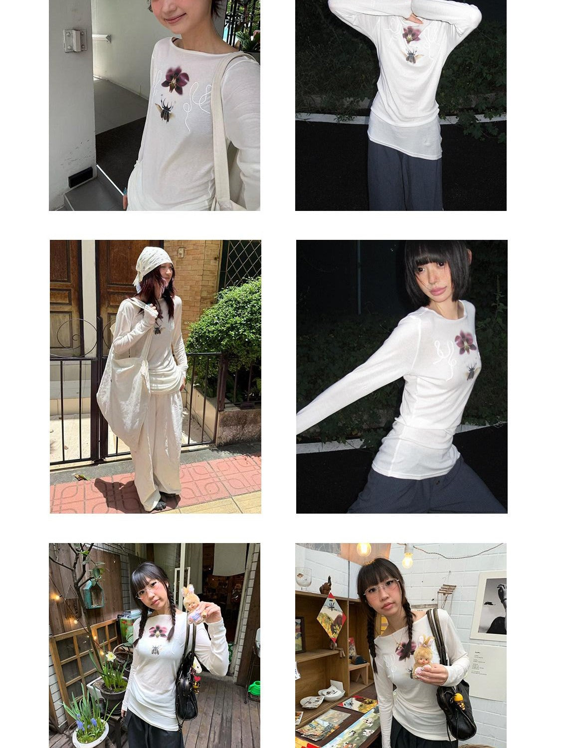 APRIORITY Beetle Orchid Cold Shoulder Women's Lyocell Merino Long Sleeve T-shirts