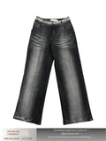 APRIORITY_Black_Washed_Distressed_Pleated_Women's_Cotton_Straight-leg_Jeans_860388129250_MISSTT